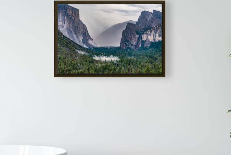 Stormy Yosemite Valley by Geoffrey Prior