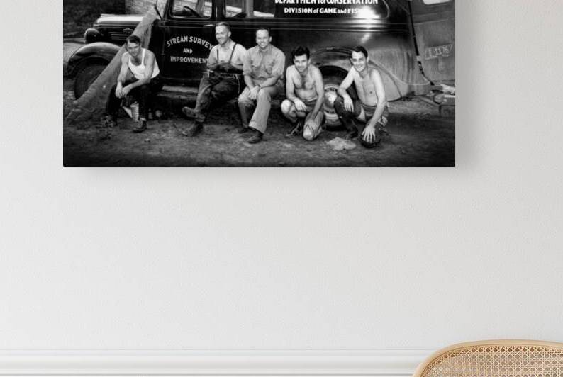 Tennessee Department of Conservation crew 1940 by Shelia Hunt Photography