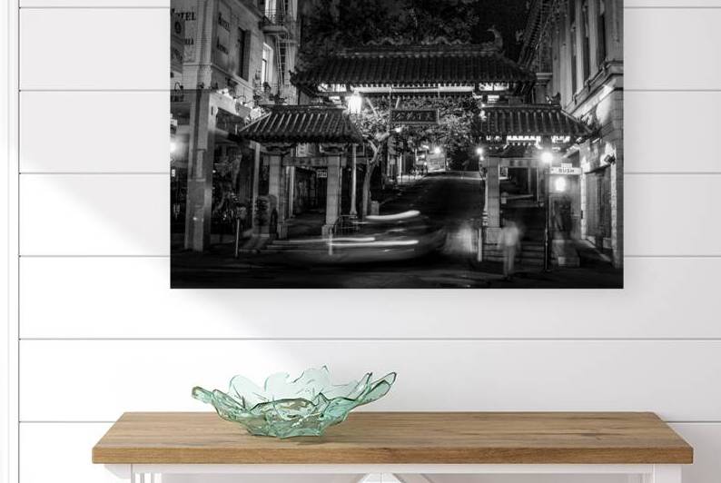 chinatown dragon gate  horizontal 2763 Dragon 13k by Black And White