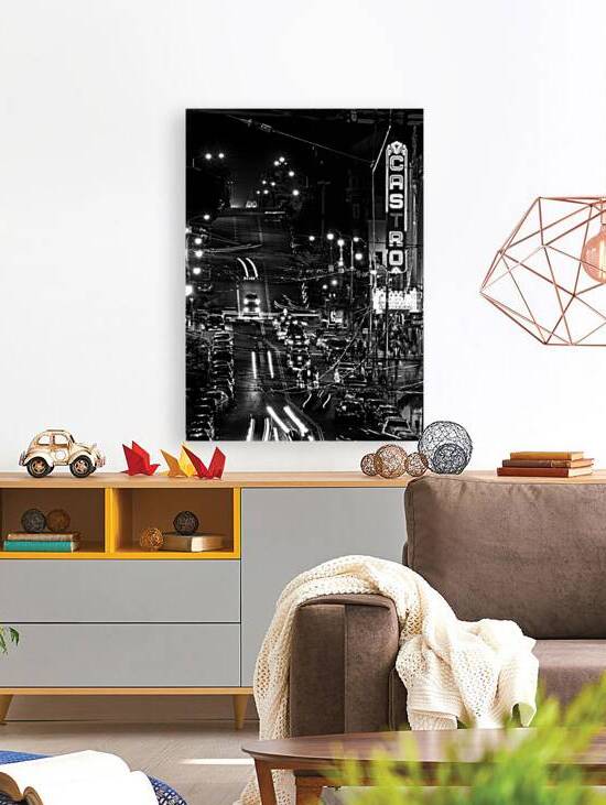 castro theater night  vertical 2768 Castro 13k.jp by Black And White