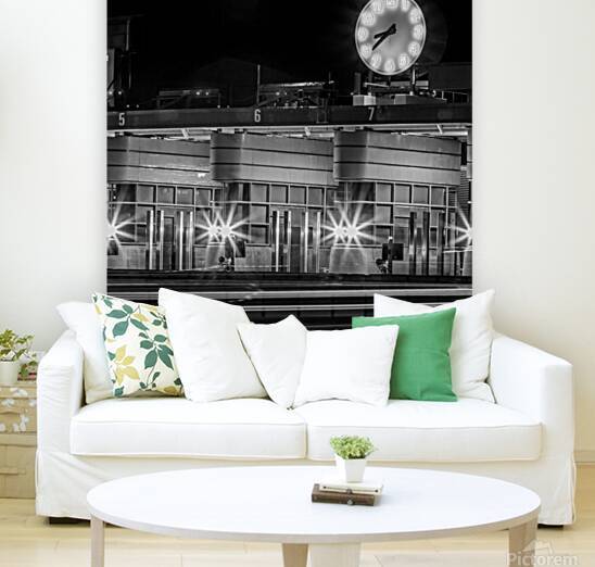 gg bridge toll booths  square 2967 Toll 13k by Black And White