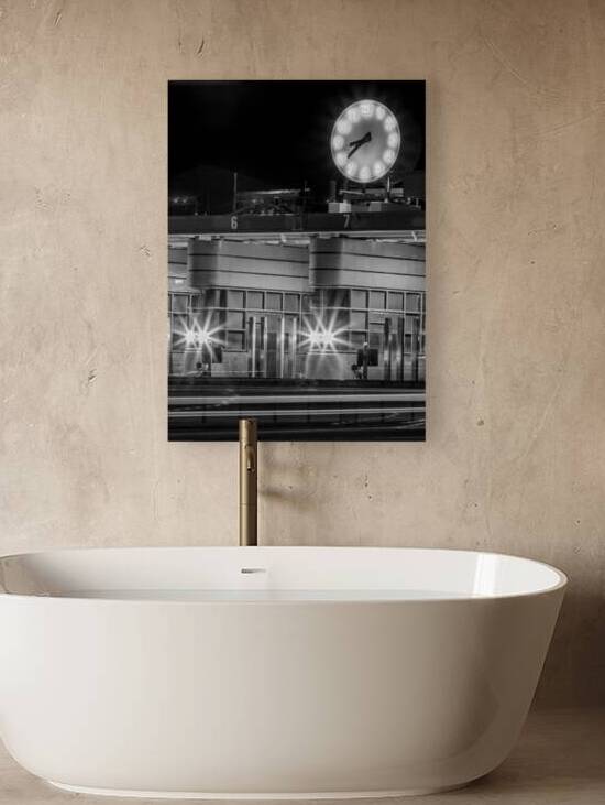 gg bridge toll booths  vertical 2967 Toll 13k by Black And White