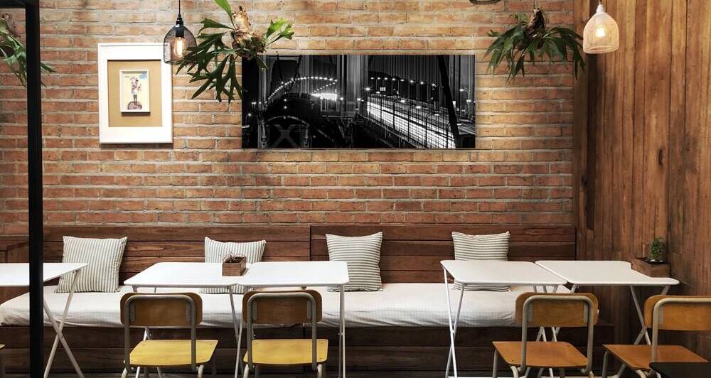 golden gate bridge rush hour traffic  panoramic 2 by Black And White