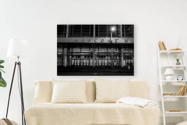 moscone center night  horizontal 2966 Moscone 13k by Black And White