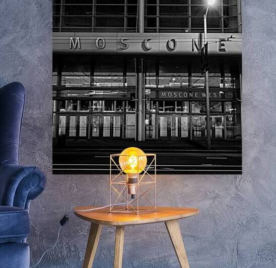 moscone center night  square 2966 Moscone 13k by Black And White