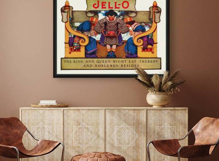 1921 Jello Ad by Row One Brand