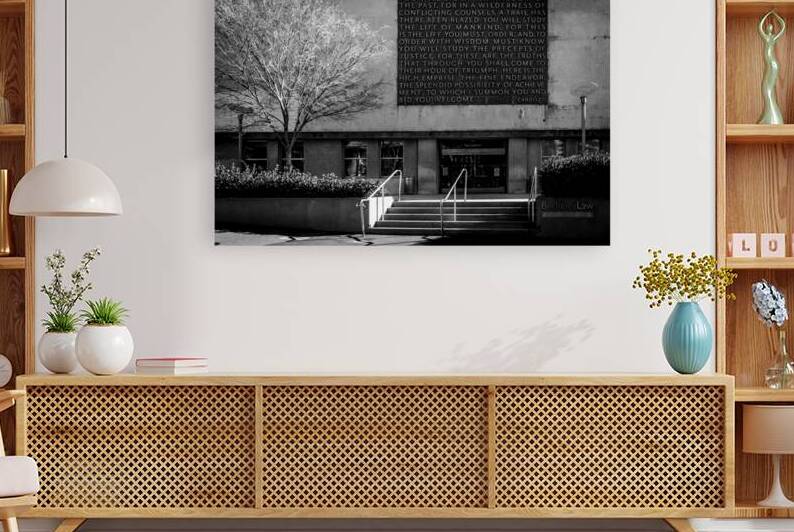 uc berkeley school of law library  horizontal 281 by Black And White