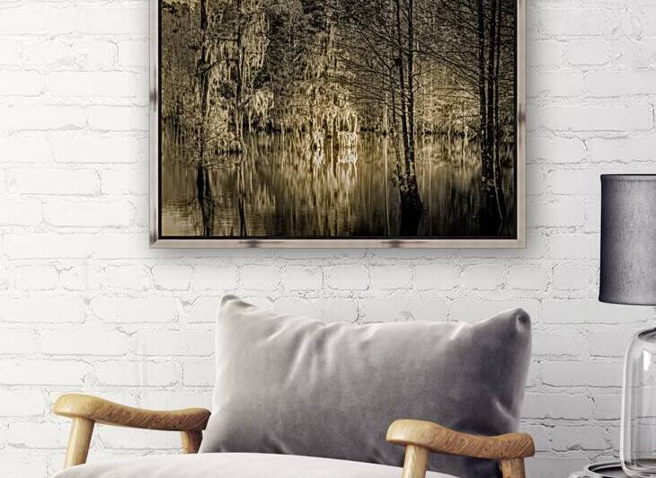 Glow of Winter Sunset Reflections by Norma Brandsberg Photography