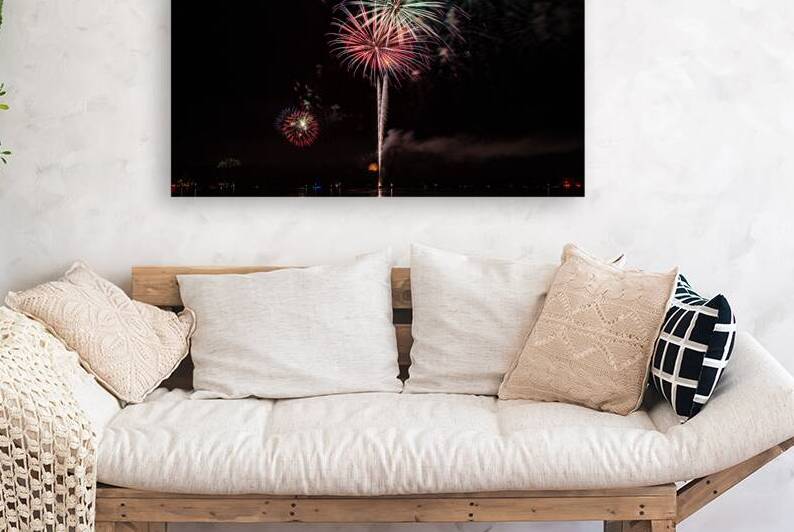 Fireworks Over Beaver Lake by Adel B Korkor