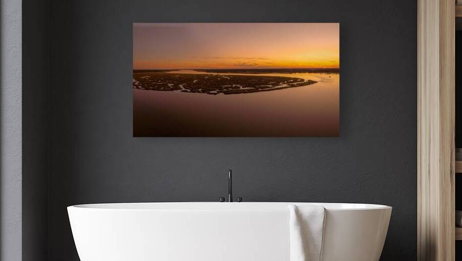 Beaufort SC Sea Islands Sunset by Norma Brandsberg Photography