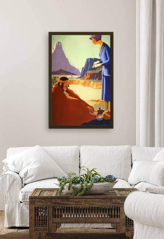 1925 new mexico art by the willmarths by Row One Brand