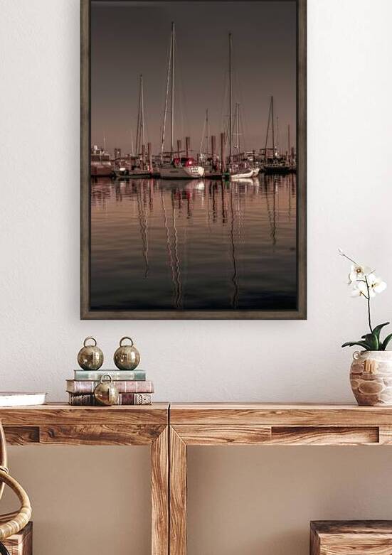 Beaufort South Carolina Harbor Sailboats by Norma Brandsberg Photography