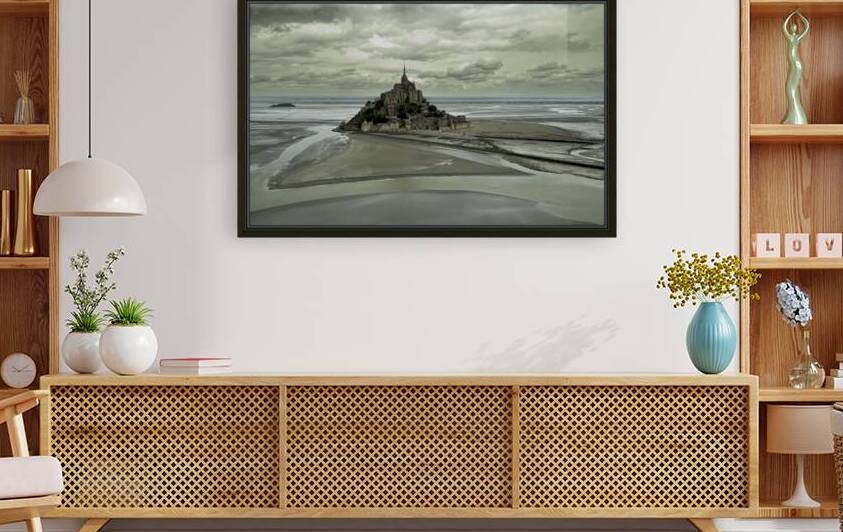 Mont Saint-Michel Reflections by Norma Brandsberg Photography