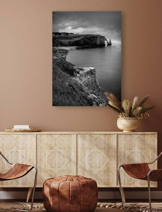  Etretat  Normandy Cliffs Vertical by Norma Brandsberg Photography