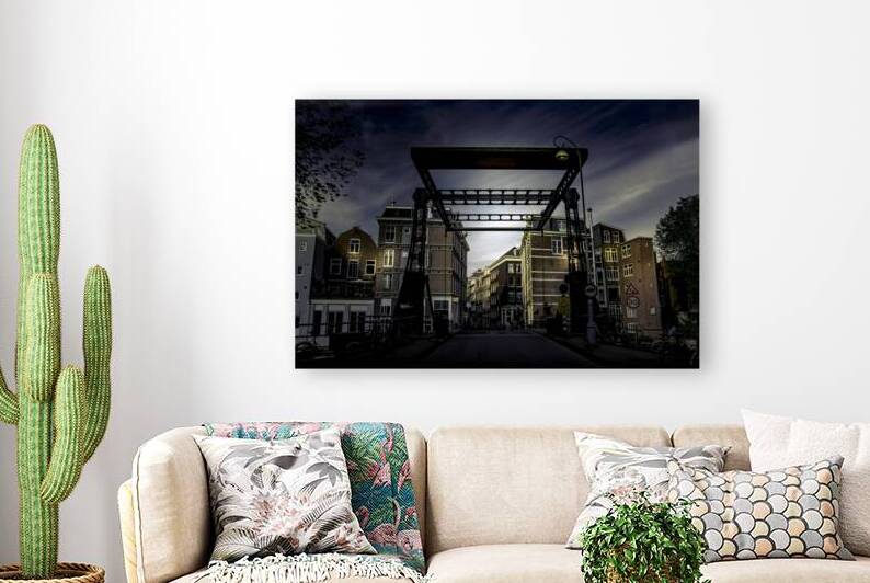 Amsterdam Aluminiumbrug Draw Bridge by Norma Brandsberg Photography