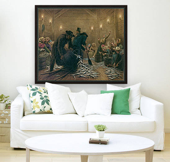 Celebrating a Norvegian wedding by Nils Nilsen Bergslien