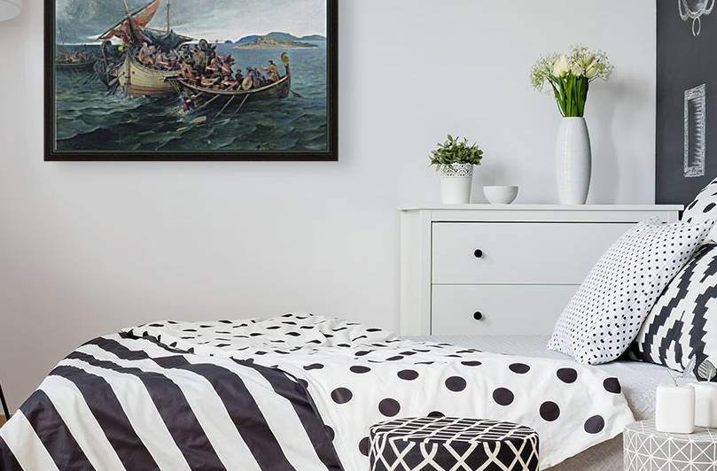 Battle of Svolder by Nils Nilsen Bergslien