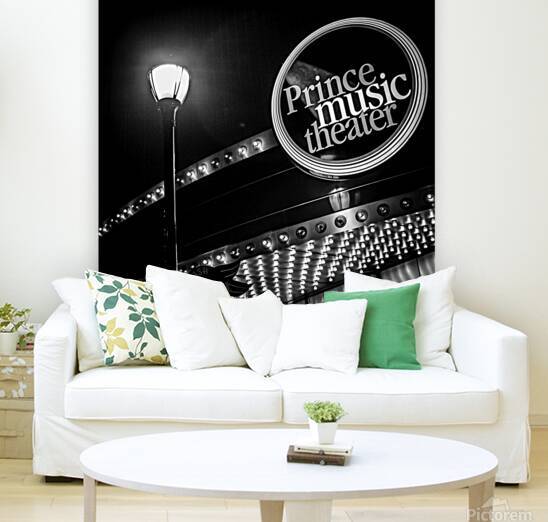 prince music theater chestnut street  square 477 by Black And White