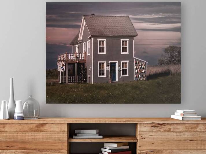 Chesapeake Buoy Cottage Sunset by Norma Brandsberg Photography