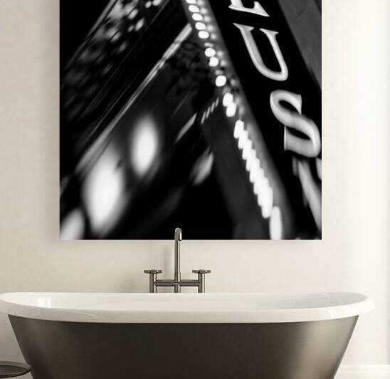 plush night club sign  square 788 Plush 13k by Black And White