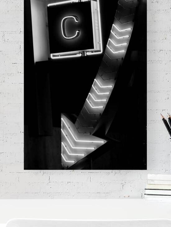 mosaic parking sign  vertical 784 Mosaic 13k by Black And White