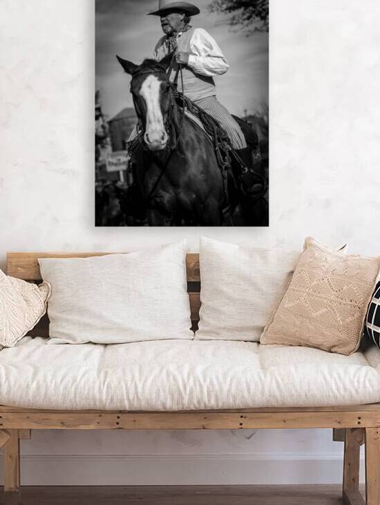 a fort worth tx cowboy  vertical 805 Flank 13k.jp by Black And White