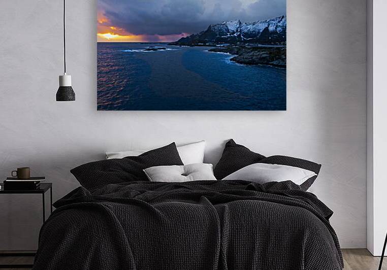 Lofoten Sorvagen Sunset by Norma Brandsberg Photography