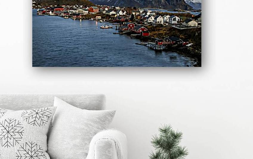 Lofoten Islands Vista in Reine by Norma Brandsberg Photography