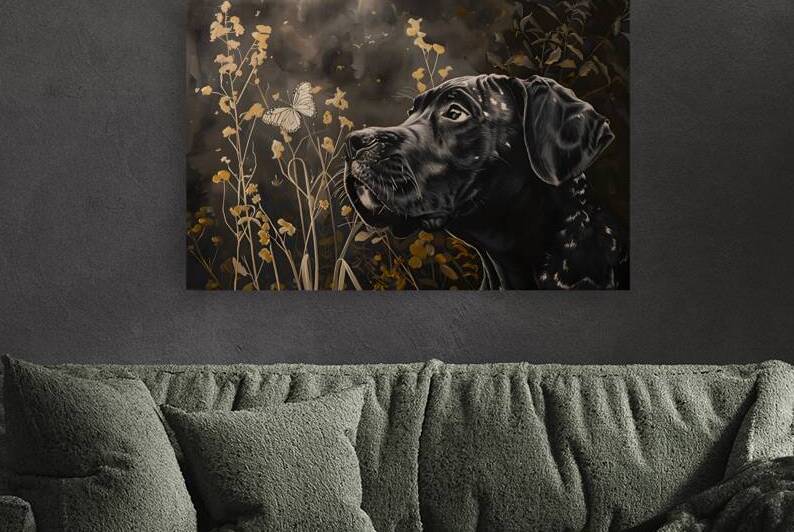 Puppy Paintings by Museblot 4 by Andy Davis