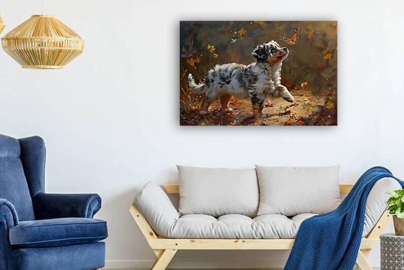 Puppy Paintings by Museblot 6 by Andy Davis