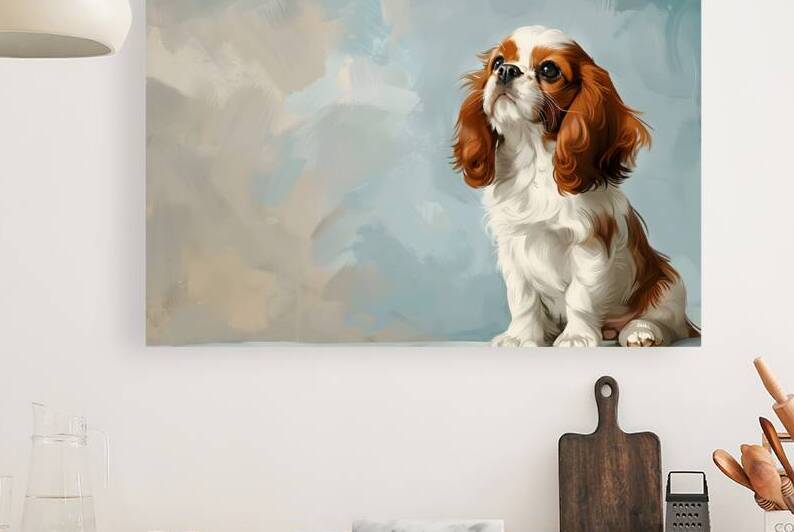 Puppy Paintings by Museblot 7 by Andy Davis