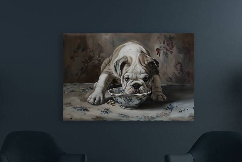 Puppy Paintings by Museblot 19 by Andy Davis