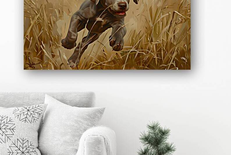 Puppy Paintings by Museblot 20 by Andy Davis