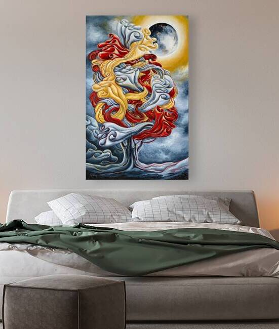 Arbre despoir et de paix by Annie Pelletier