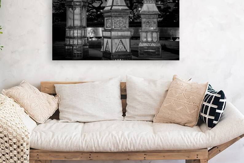 heritage lanterns at root square  horizontal 931 by Black And White