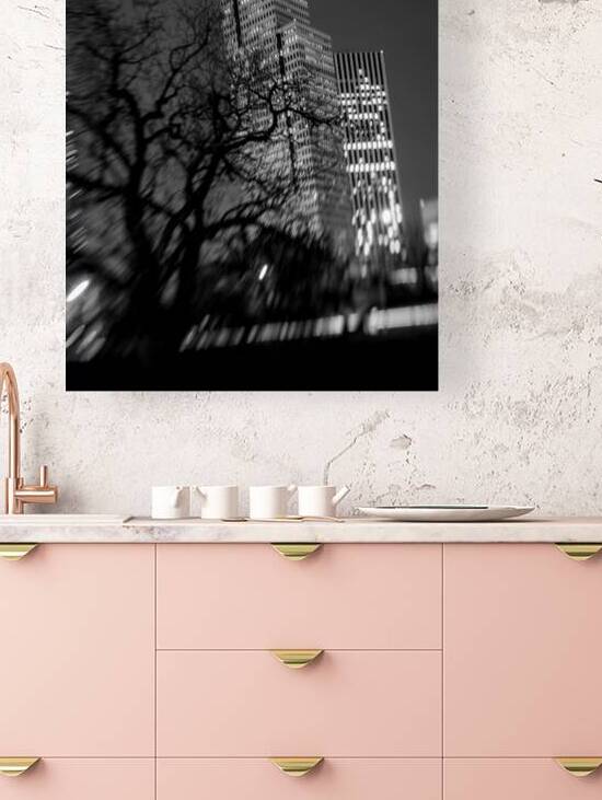 continental airlines building  vertical 923 Conti by Black And White