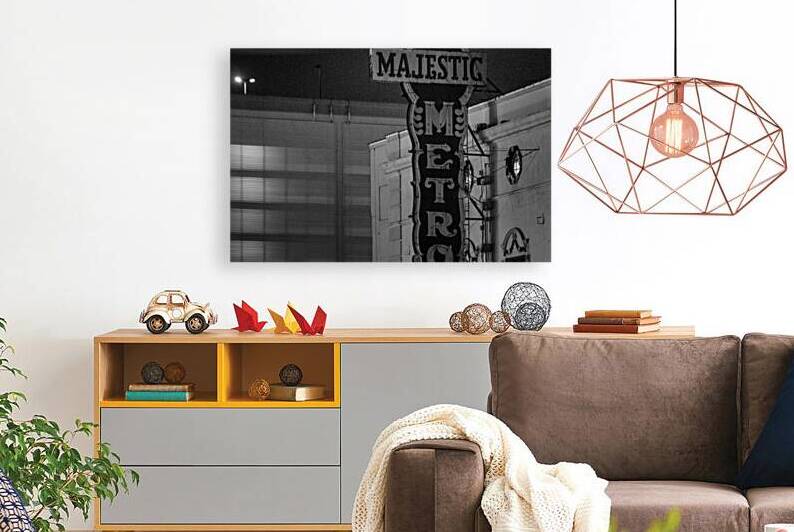 majestic metro theater  horizontal 935 Parties 13 by Black And White