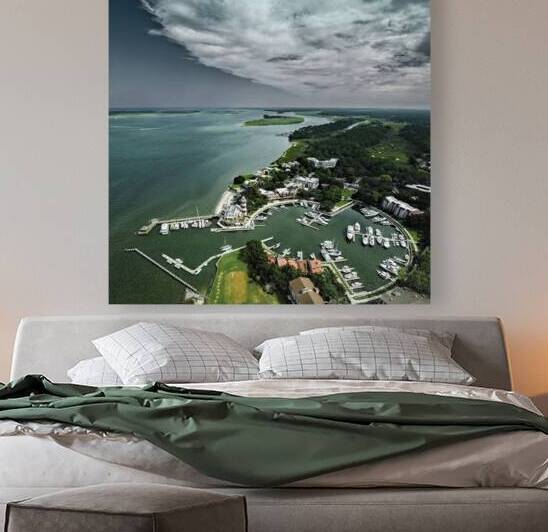 Harbour Town Overhead Panorama by Norma Brandsberg Photography