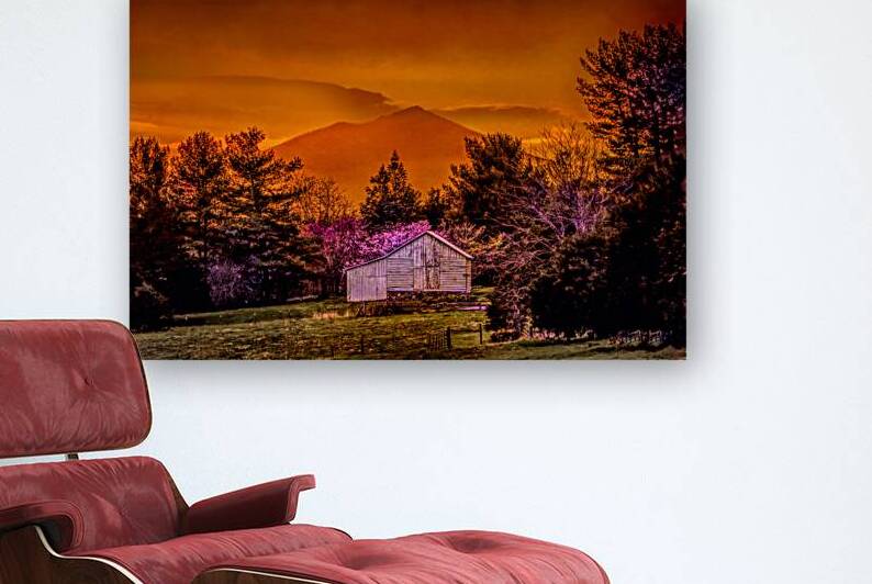 Blue Ridge Mountain Farm 1 by Norma Brandsberg Photography