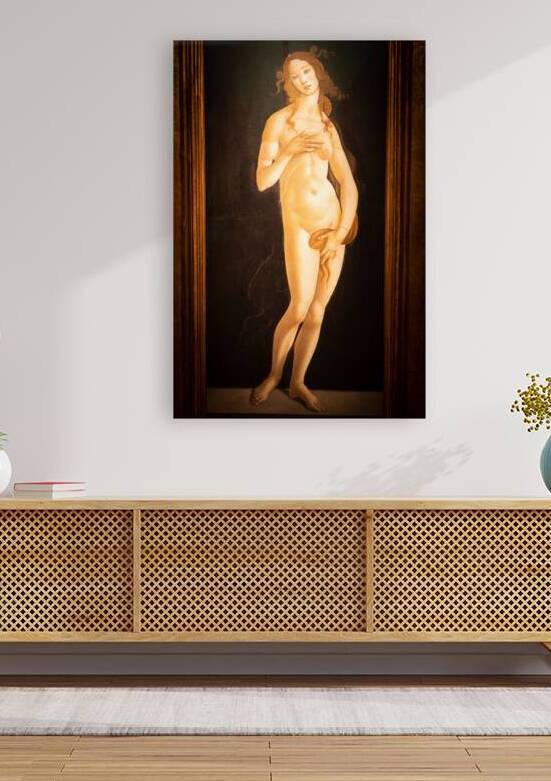 The painting of Venus by Sandro Botticelli oil on canvas 1490 by Paolo Modena