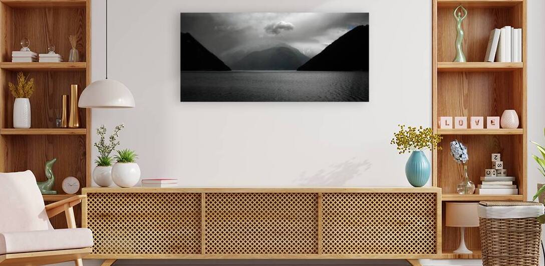 Norwegian Sognefjord Naeroyfjord Mountain Landscape by Norma Brandsberg Photography