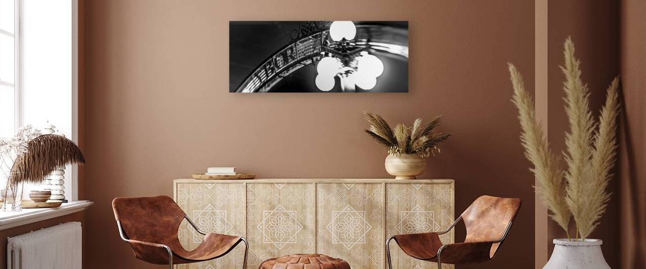 ybor city arch  panoramic 1122 Ybor 13k by Black And White