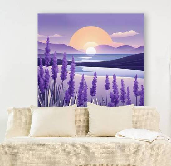 Lavender Lake by Marc Duggan