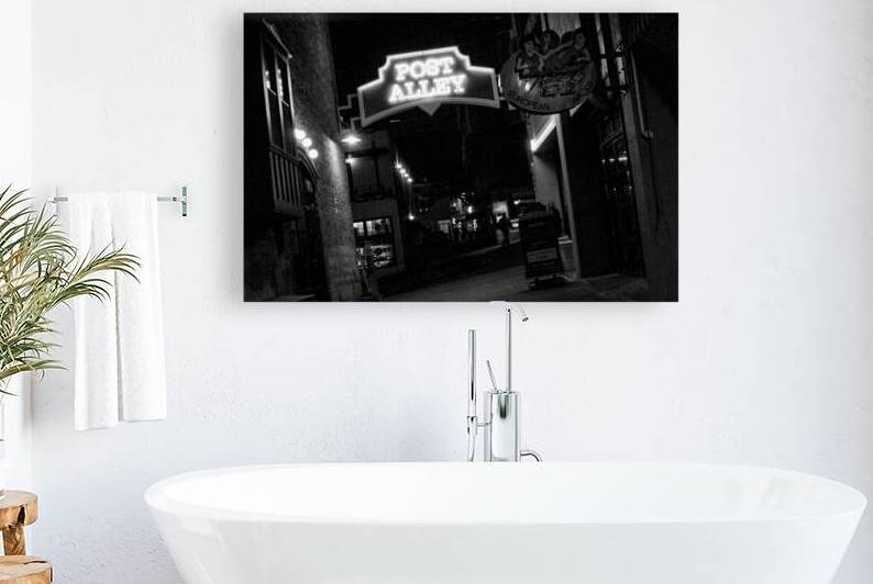 post alley at night  horizontal 302 Post 13k by Black And White