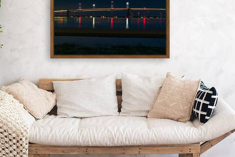 Bay Bridge Reflection by Geoffrey Prior