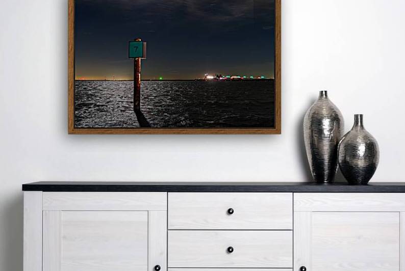 Channel Marker 7 by Geoffrey Prior