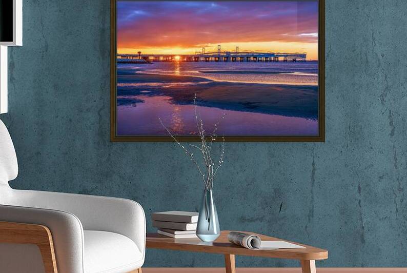 Low Tide Sunrise by Geoffrey Prior