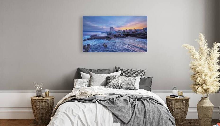 Blue La Jolla Cove Sunrise by Ryan Cameron