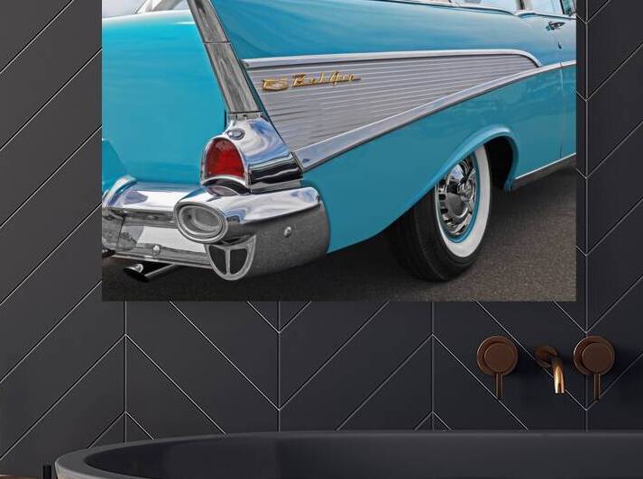 1957 Chevrolet Bel Air  by Gill Billington