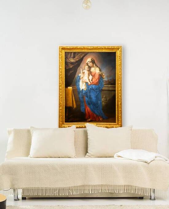 Turin Italy - The Madonna of the Benediction Giovanni Francesc by Paolo Modena